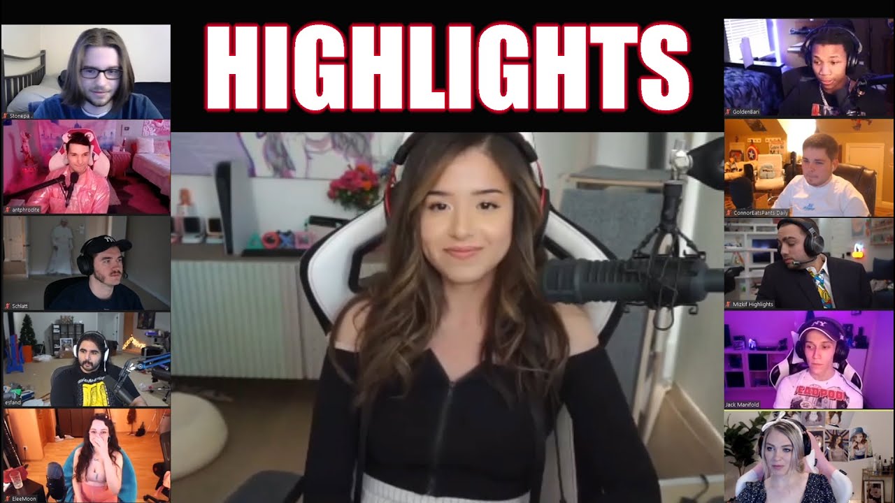 Highlights of POKIMANE LOVE OR HOST (PLATONIC) | Pokimane Love or host Best Moments