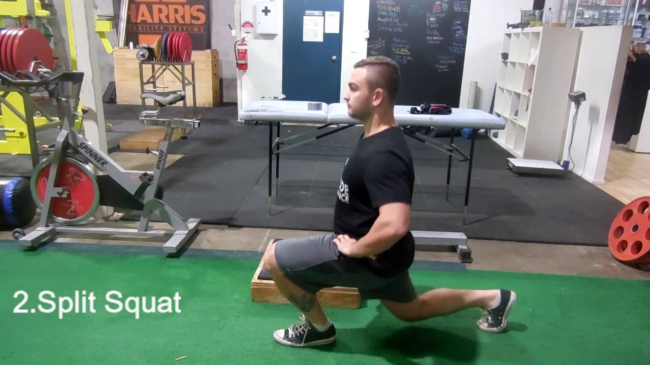 Split Squat variations