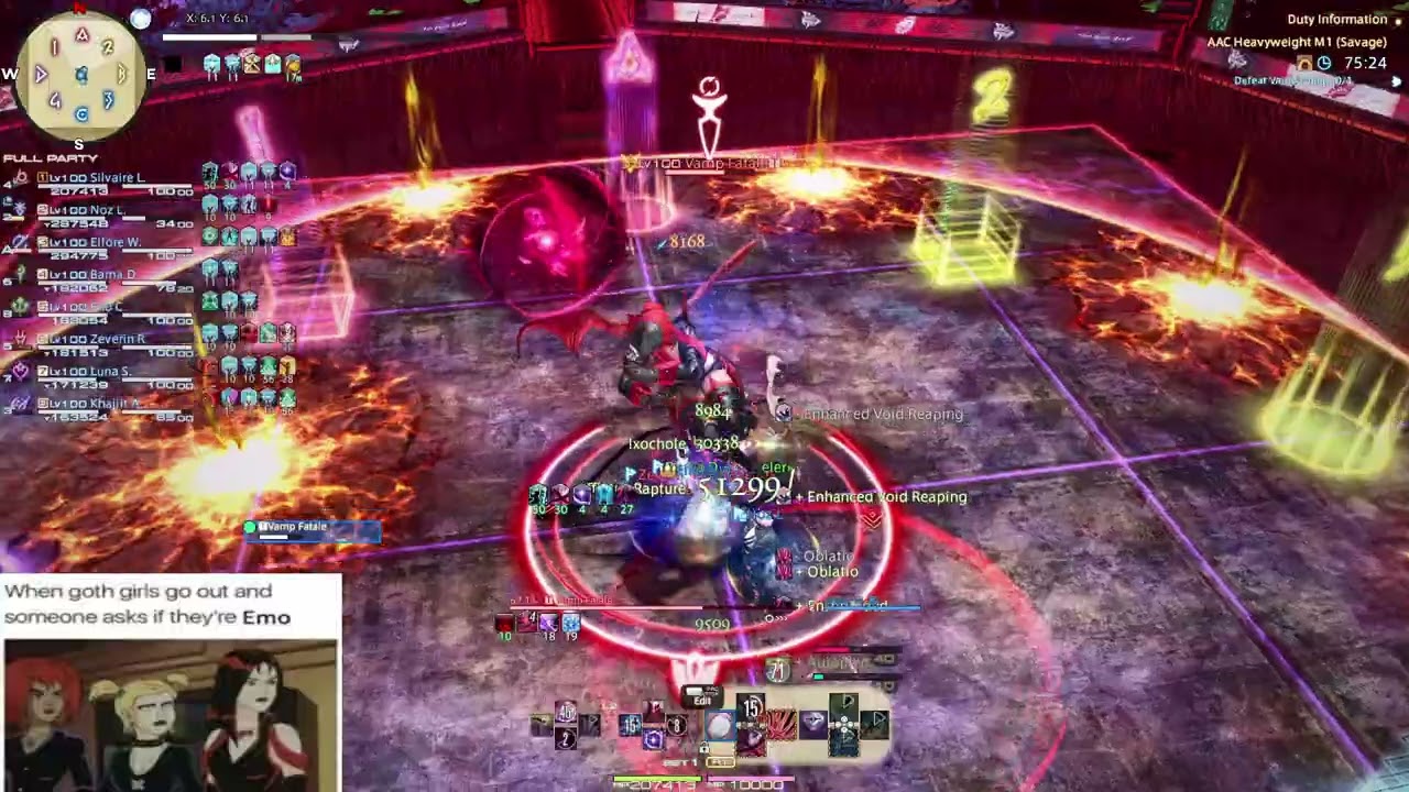 M9S Clear (RPR) - FFXIV