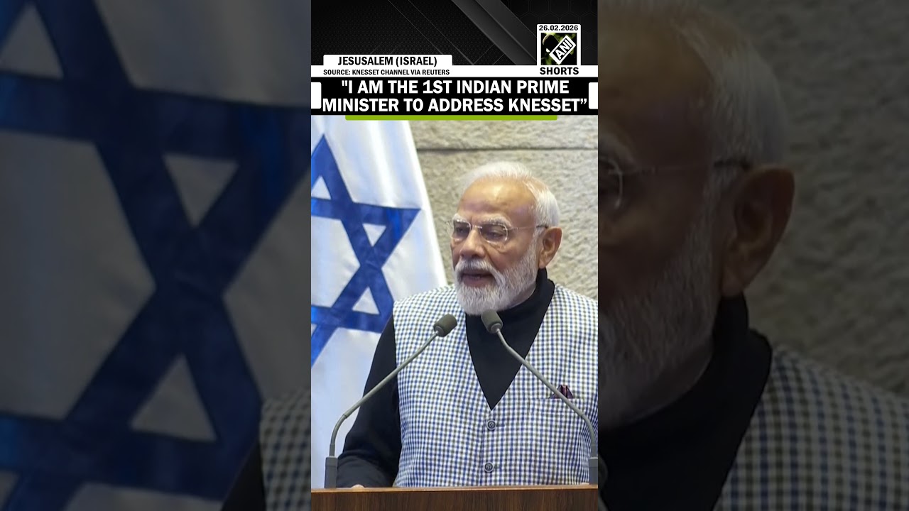 &ldquo;I am the first Indian PM to address Knesset&rdquo;: PM Modi