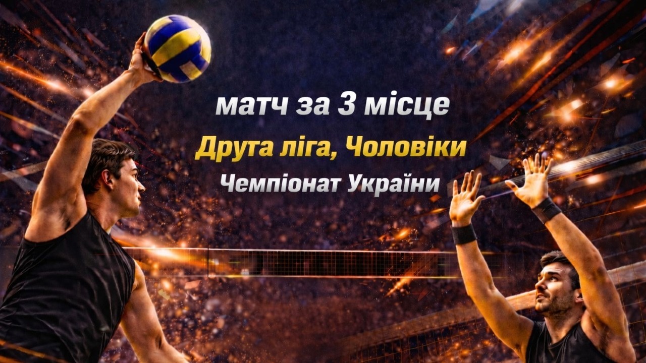 Команда1 vs Команда2 | 15.03.2026 | Друга Ліга 2025/26 | Чоловіки | Матч за 3 місце