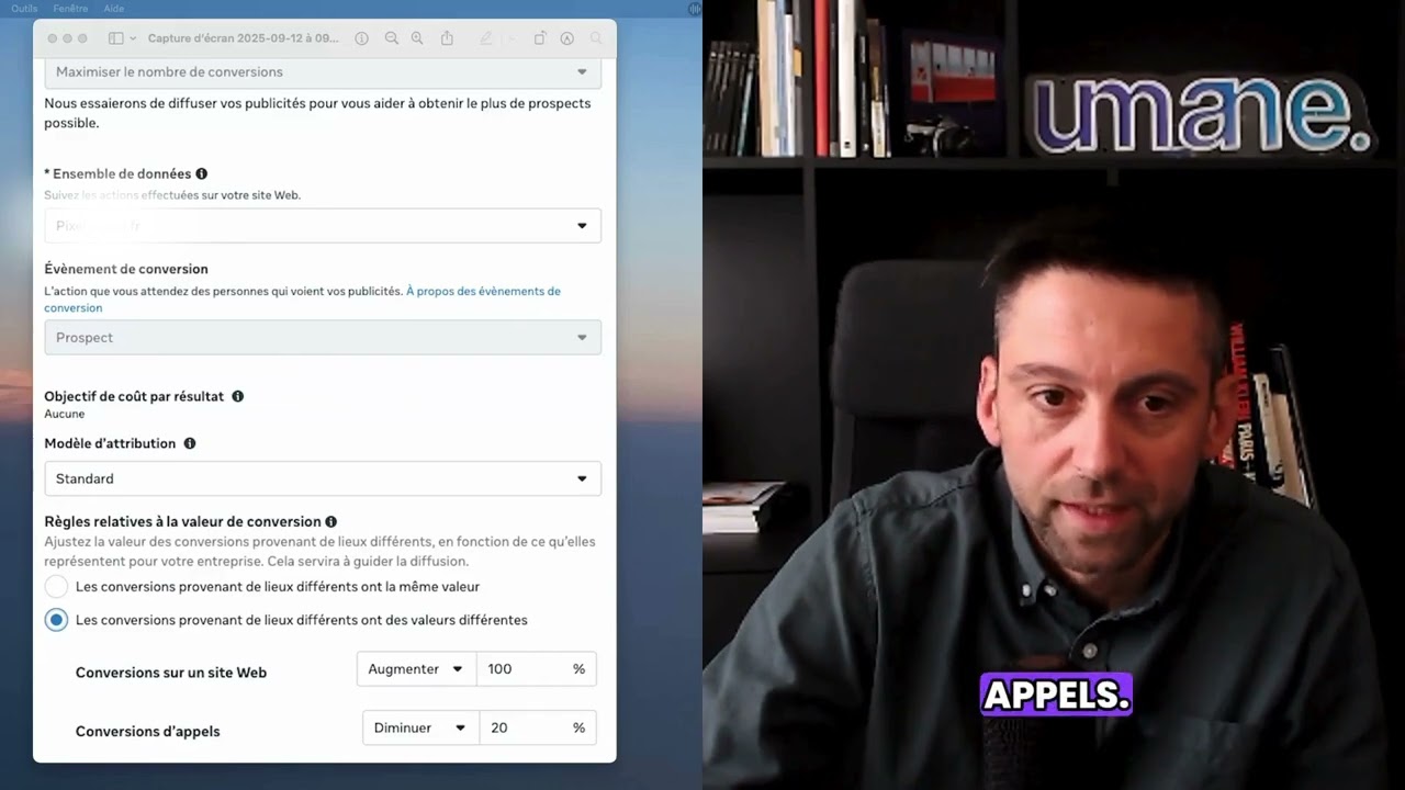 New Meta Ads - Septembre 2025 - Optimisation en Génération de leads - Umane