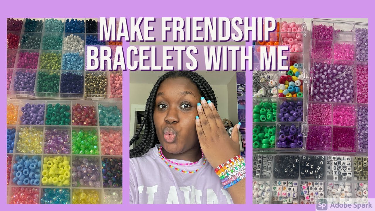 Make friendship bracelets with me +Youtube anniversary!!!