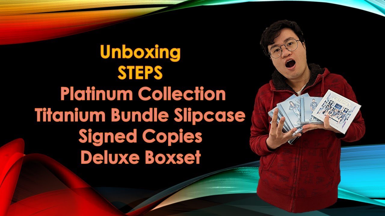 Unboxing STEPS Platinum Collection Signed Copies Deluxe Boxset