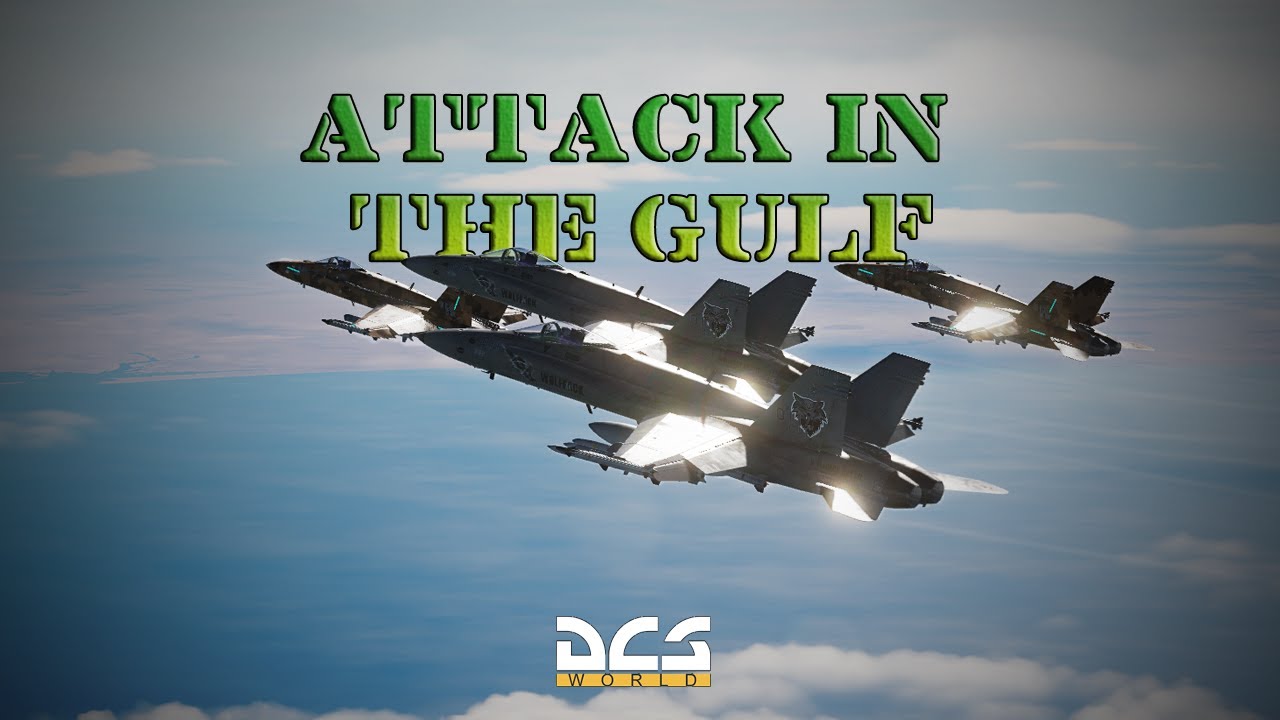 F/A-18 Attacking Ammunition Depot - DCS | Cinematic