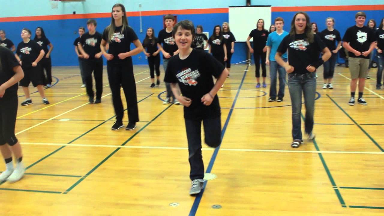 Whiteaker Middle School Flash Mob