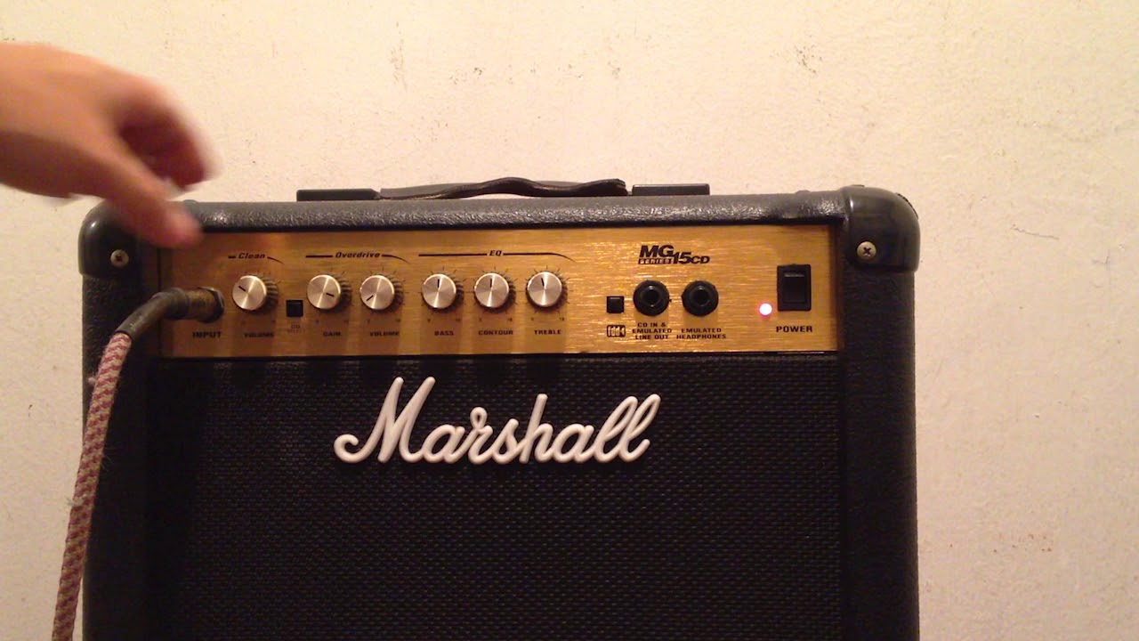 Marshall MG15 CD (TEST - 2)