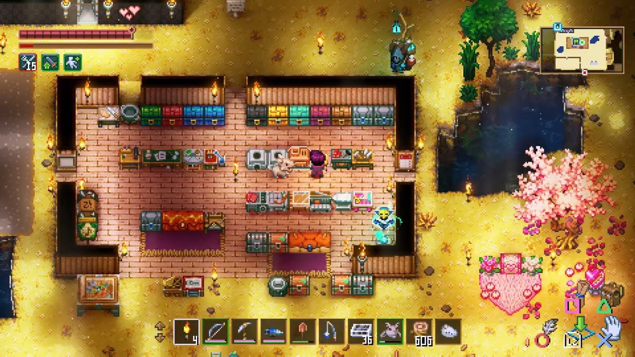 Core Keeper - Relocating farm animals & find a lab! - Online co-op - PS4 gameplay part 13