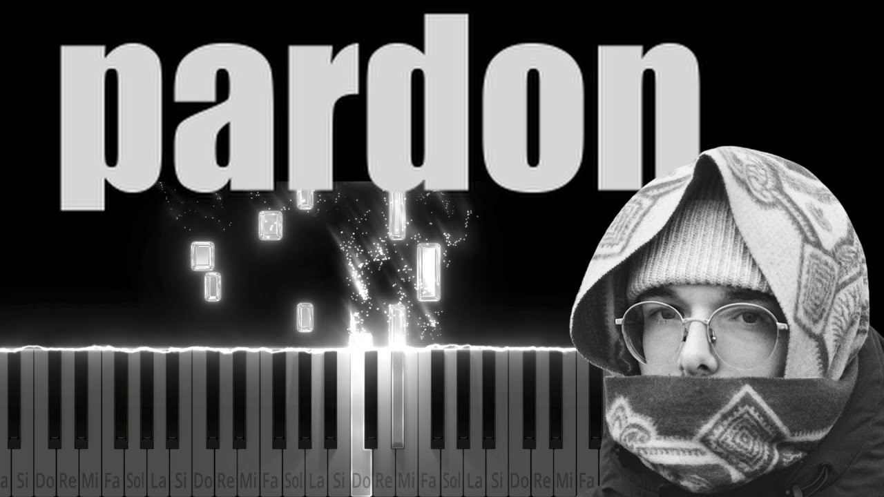Wallace Cleaver - pardon (Piano Tutoriel & Cover) - Niveau Difficile