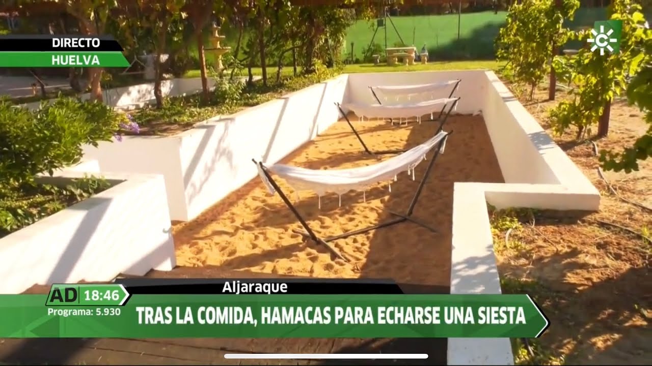 Finca Alfoliz. Xanty Elías. Andalucía Directo 2/9/21. Aljaraque (Huelva).