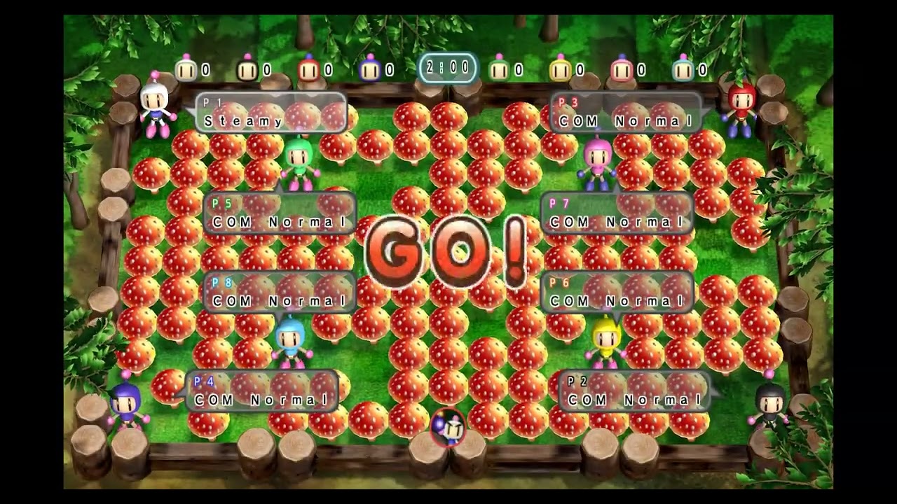Bomberman Blast (WiiWare) - All Stages Gameplay