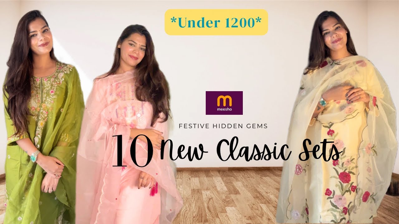 10 *Meesho* Classic Festive Finds💯 Hidden Gems ✅ 