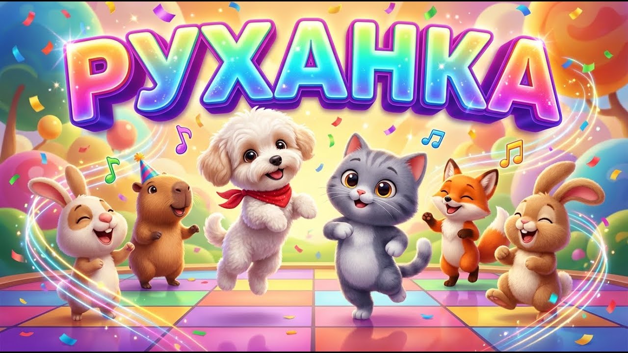 🥳 ЗИМОВА РУХАНКА для дітей 😁