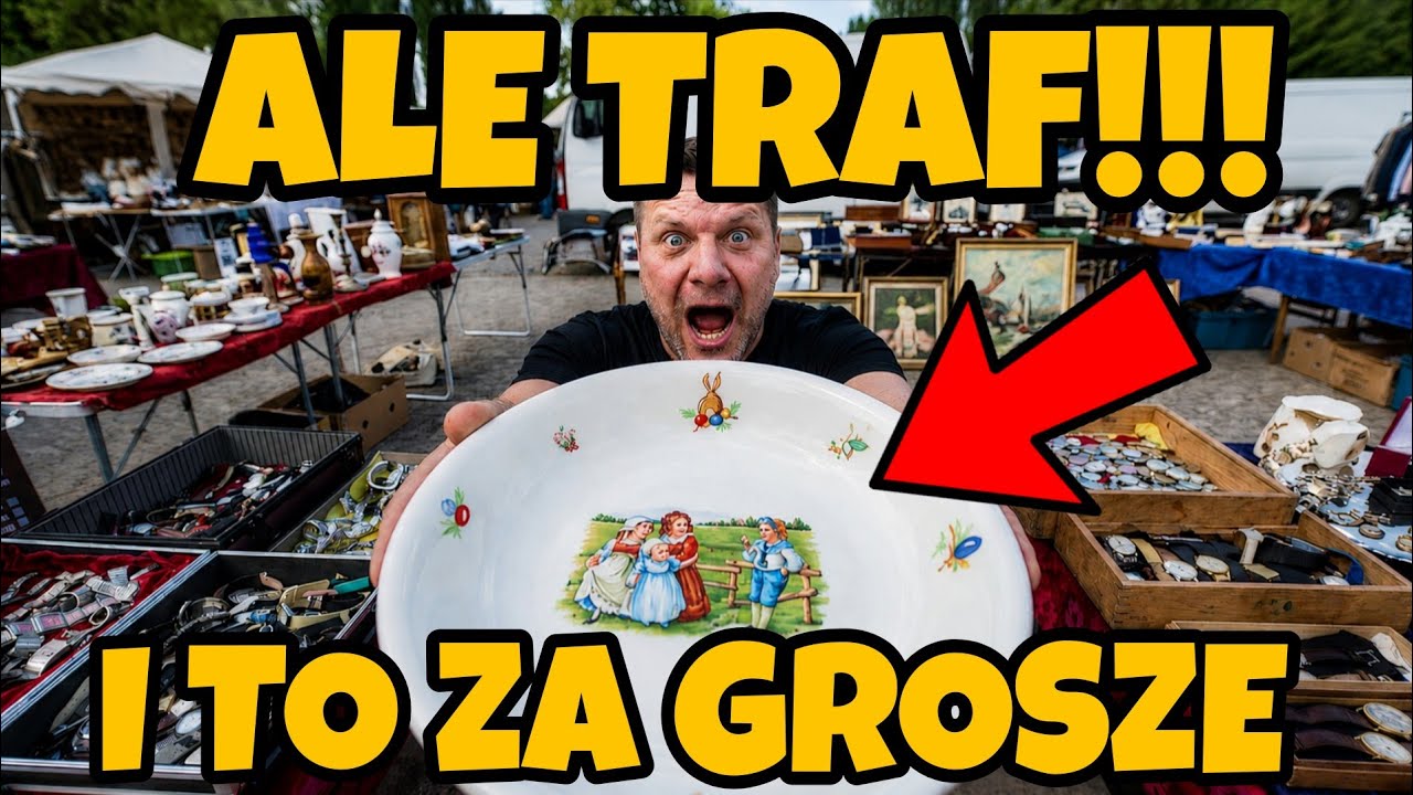 Niemiecki targ staroci. Niepozorny i z mrocznych czas&oacute;w?!  ZABIERAM ODRAZU!!!