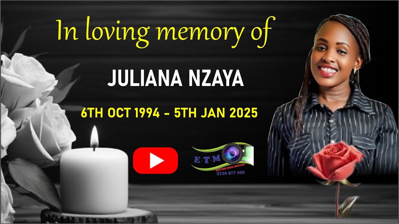 Celebrating life of Juliana Nzaya//11-01-2025.