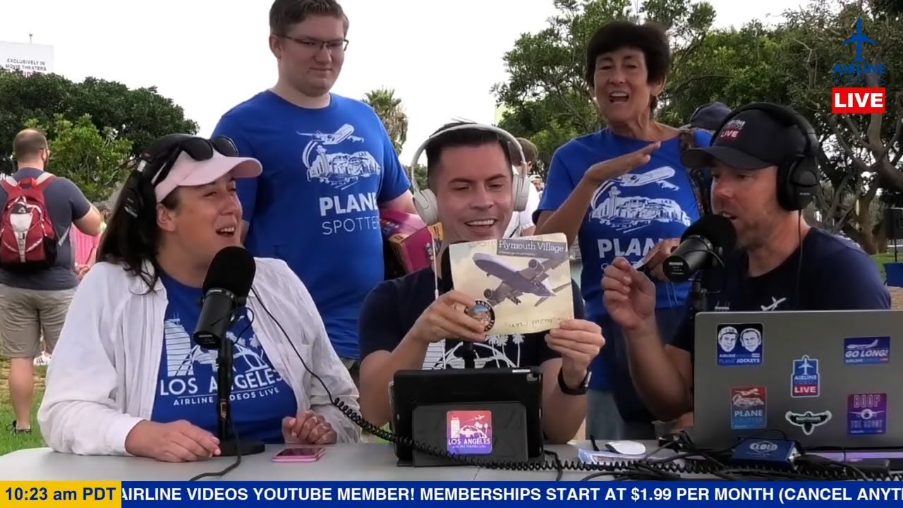 LIVE from CRANKY DORKFEST 2022 | LIVE Los Angeles (LAX) Airport Plane Spotting