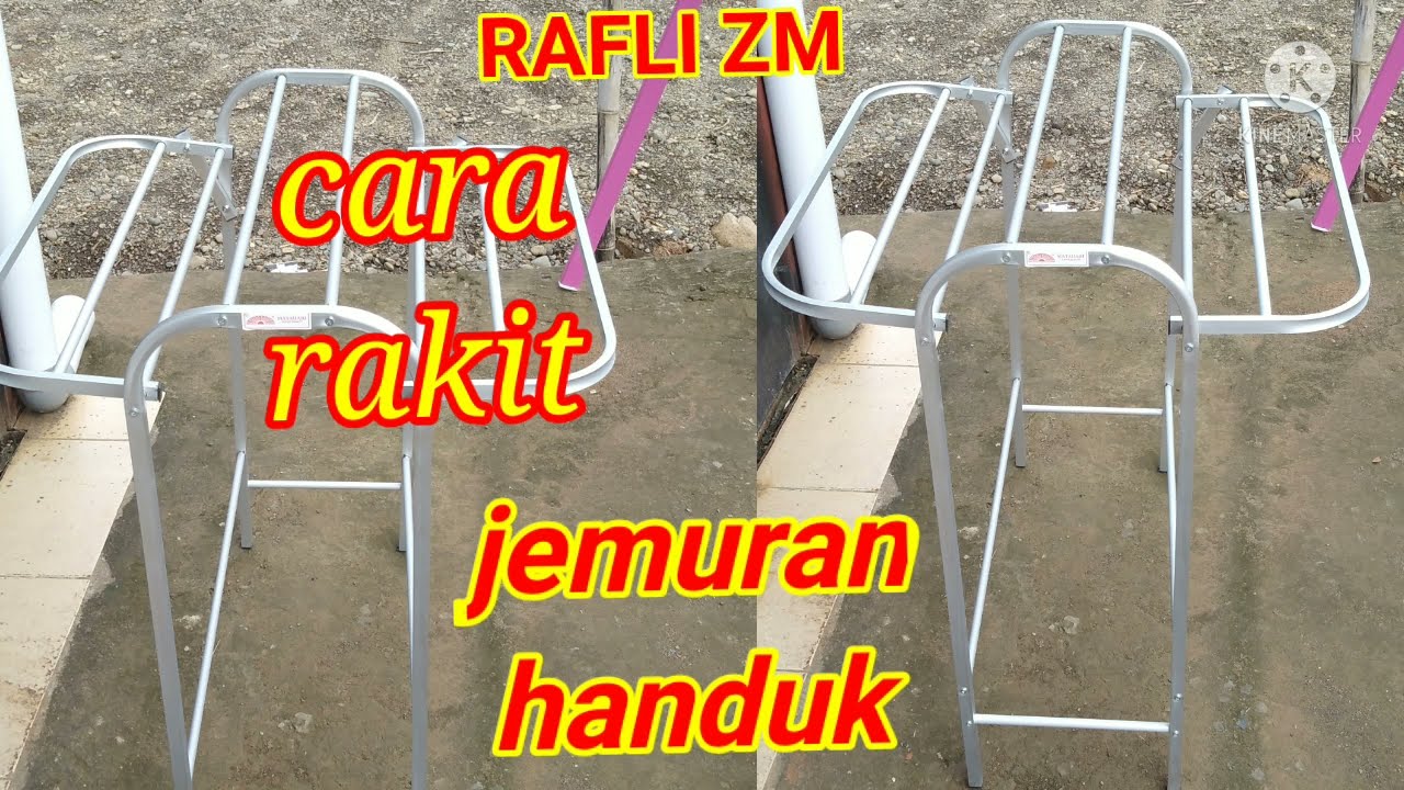 CARA PASANG/RAKIT JEMURAN HANDUK#JEMURAN MINI#