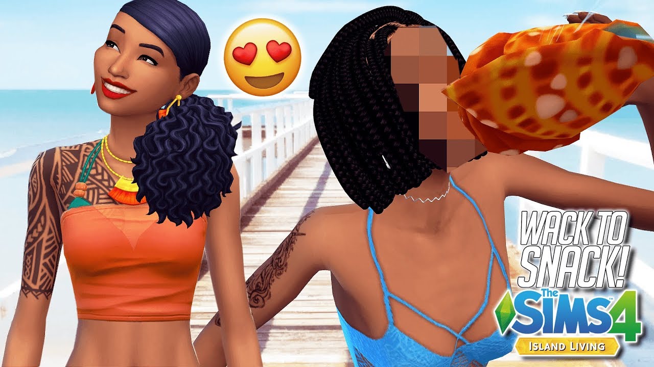 WACK TO SNACK: MERMAID EDITION | The Sims 4 Island Living