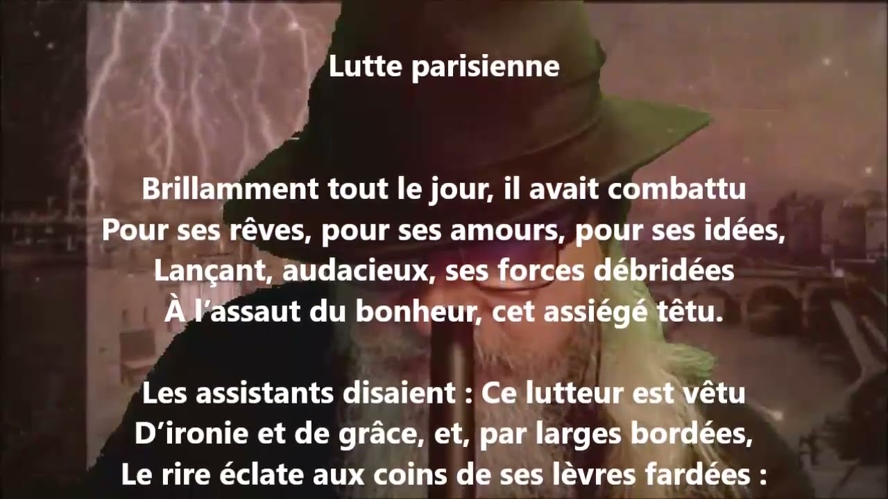 Lutte parisienne - &Eacute;mile Goudeau lu par Yvon Jean