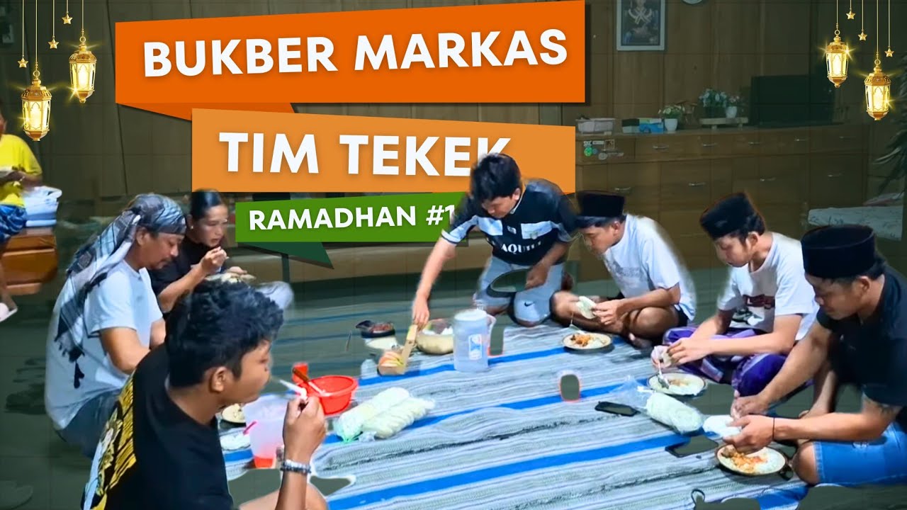 PUASA PERTAMA BERBUKA PUASA BERSAMA TEAM TEKEK.MENU RAWON NO 1 TERENAK,