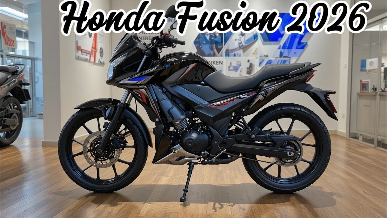 🔥“Honda Fusion Bike 2026 🚀 | Futuristic Design, Powerful Performance & Next-Gen Features Revealed!” 