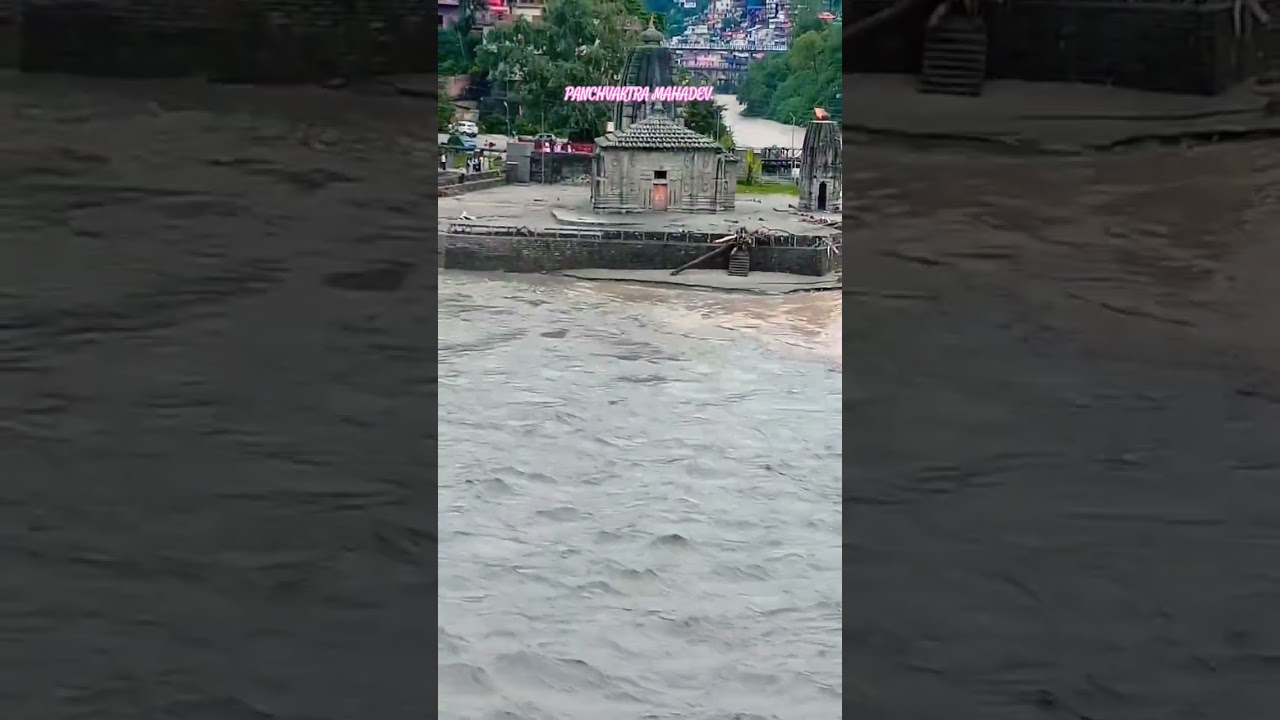 #panchvaktratemple #mandi #Mandiflood #cloudburst 2025