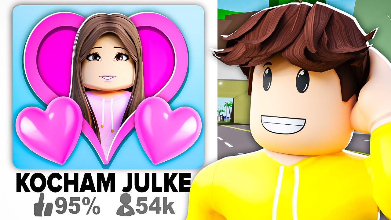 Stworzyłem GRĘ DLA MOJEJ DZIEWCZYNY w ROBLOX! 😍 *była w szoku*