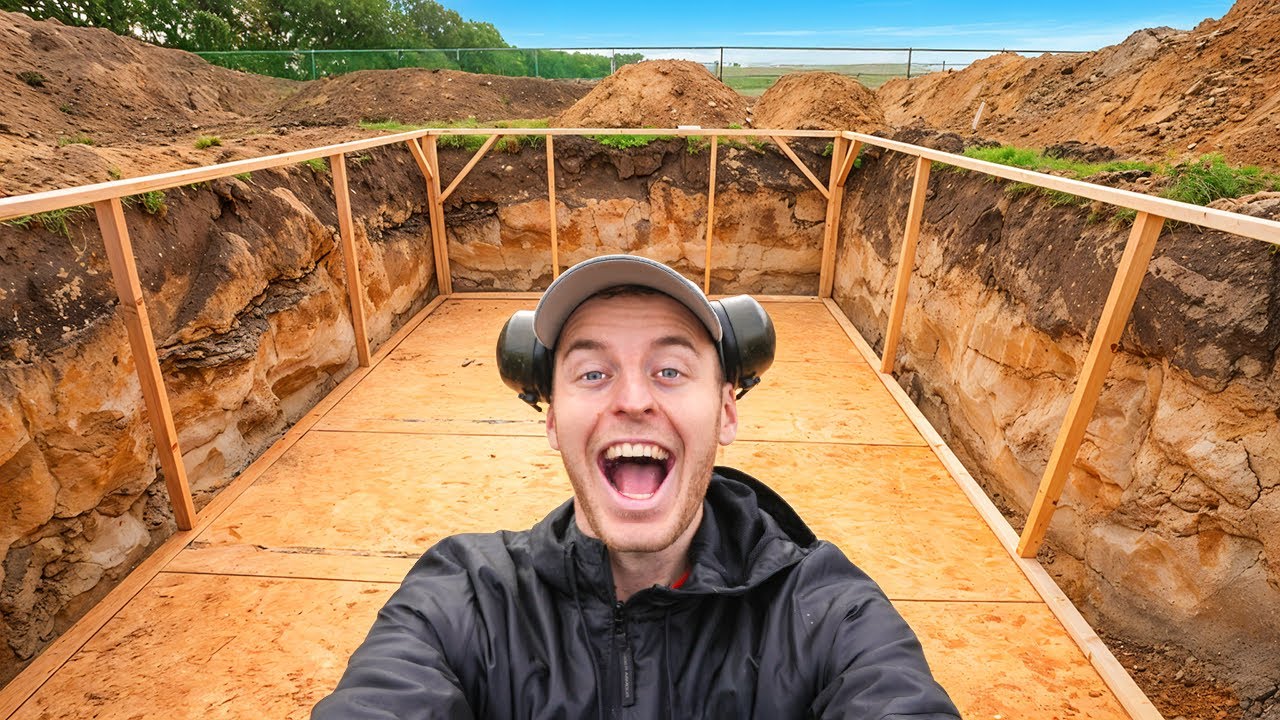 De Bouw Van De Bunker Gaat Nu Wel Heel Snel!