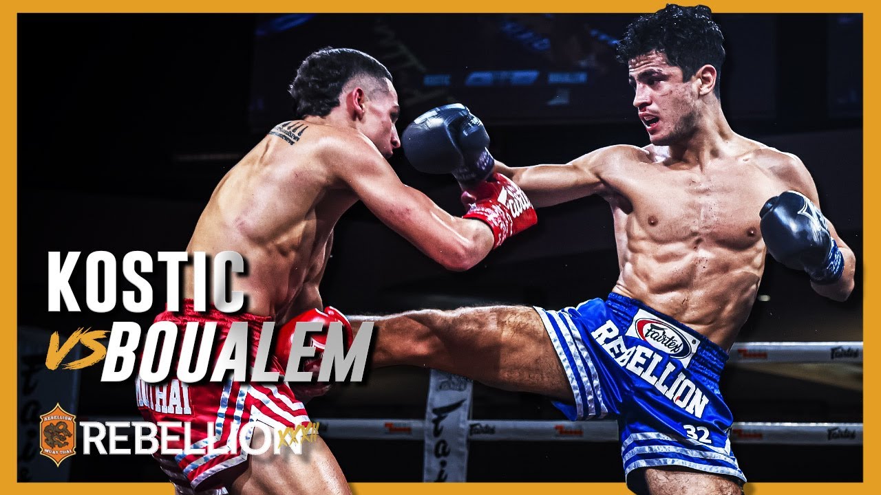Rebellion Muaythai 32: James Kostic vs Yunes Boualem