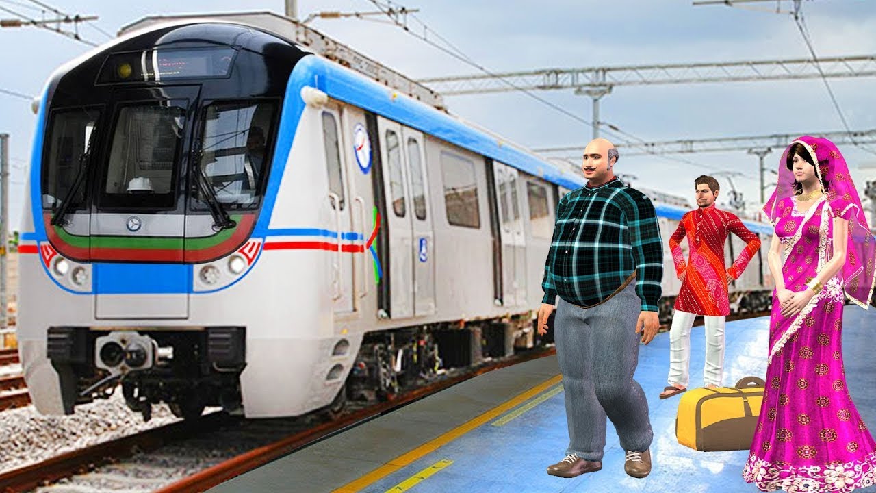 मेट्रो ट्रेन यात्रा MetroTrain Yatra Funny Hindi Comedy Video