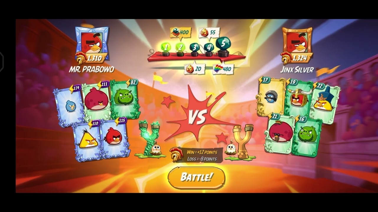 Angry Birds 2 AB2 Arena Battle Player VS Player
