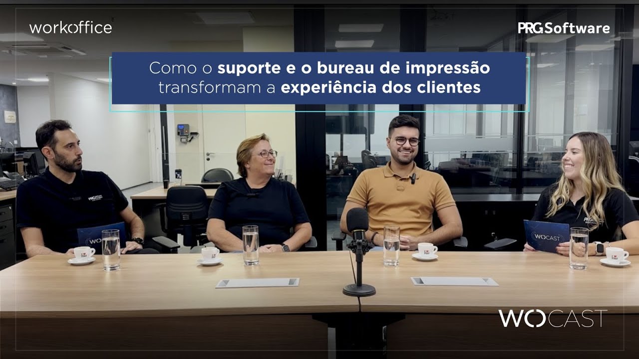 WO Cast | Ep. 14 | Como o suporte e o bureau de impressão transformam a experiência dos clientes