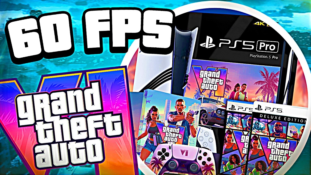 60 FPS в GTA 6 на PlayStation 5 — ДА или НЕТ?
