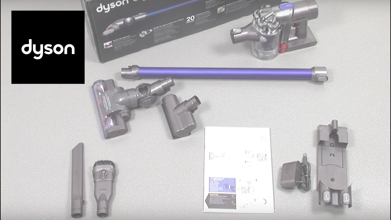 Беспроводные пылесосы Dyson DC44 и DC45 Digital Slim™ - Начало работы