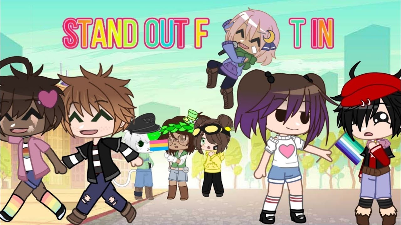 Stand out fit in gcmv/glmv (pride month special somehow)(read desc)