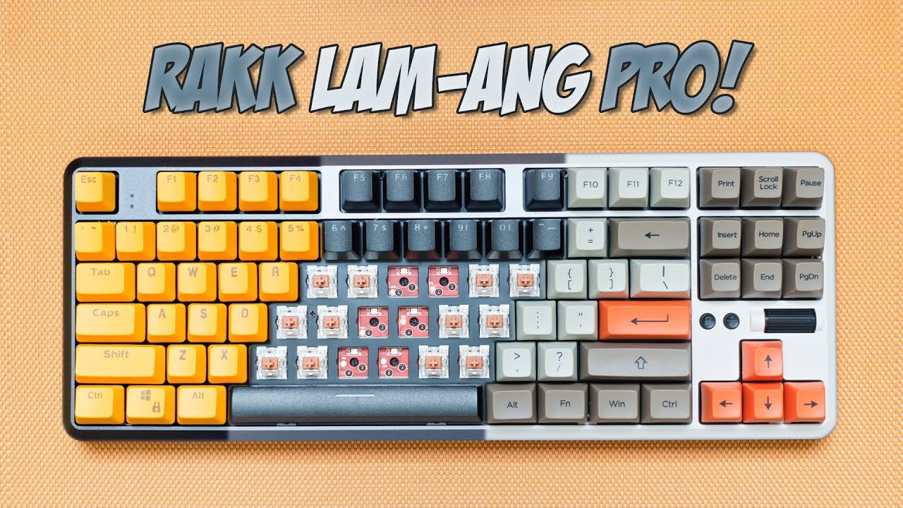 Обзор механической клавиатуры Rakk Lam-Ang Pro — универсальная клавиатура с разъемом!