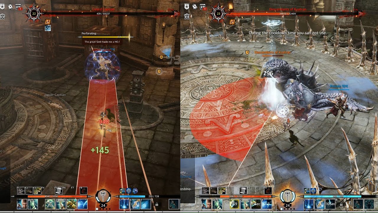 Bless-Lvl 20 dungeon gameplay