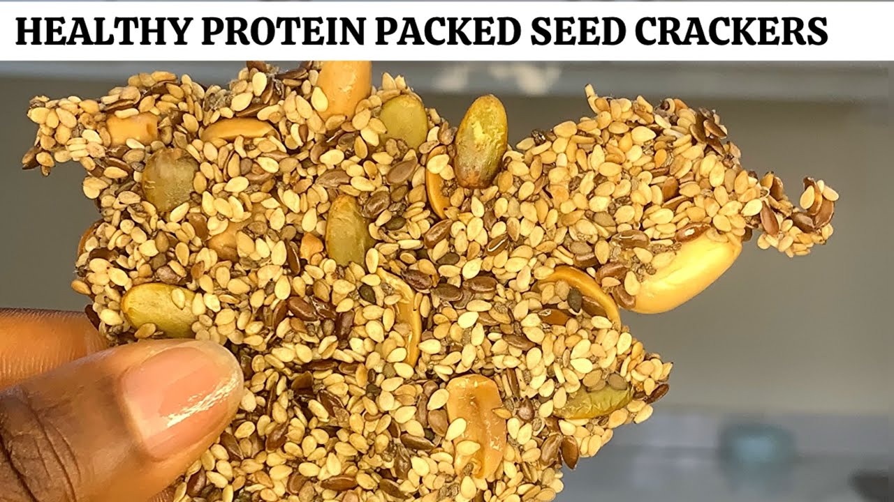 You Have To Try This Healthy Seed Crackers | Protein Packed Snack For Your Health 
