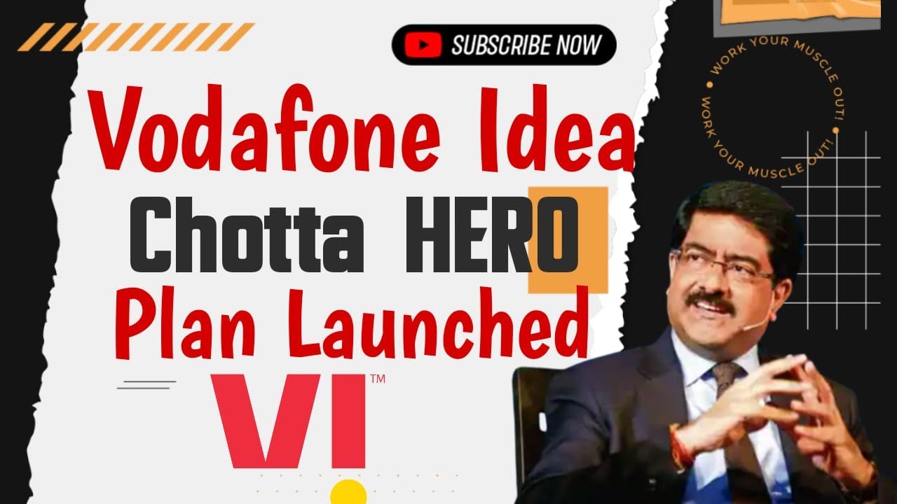 Vodafone Idea Launched Chotta HERO Plan With Unlimited Internet |&nbsp;VI&nbsp;Great&nbsp;News