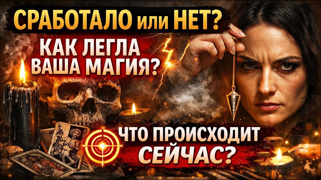 ⚔️КАК ЛЕГЛА ВАША МАГИЯ? ☠️РЕЗУЛЬТАТ УЖЕ ПРОЯВЛЯЕТСЯ? 