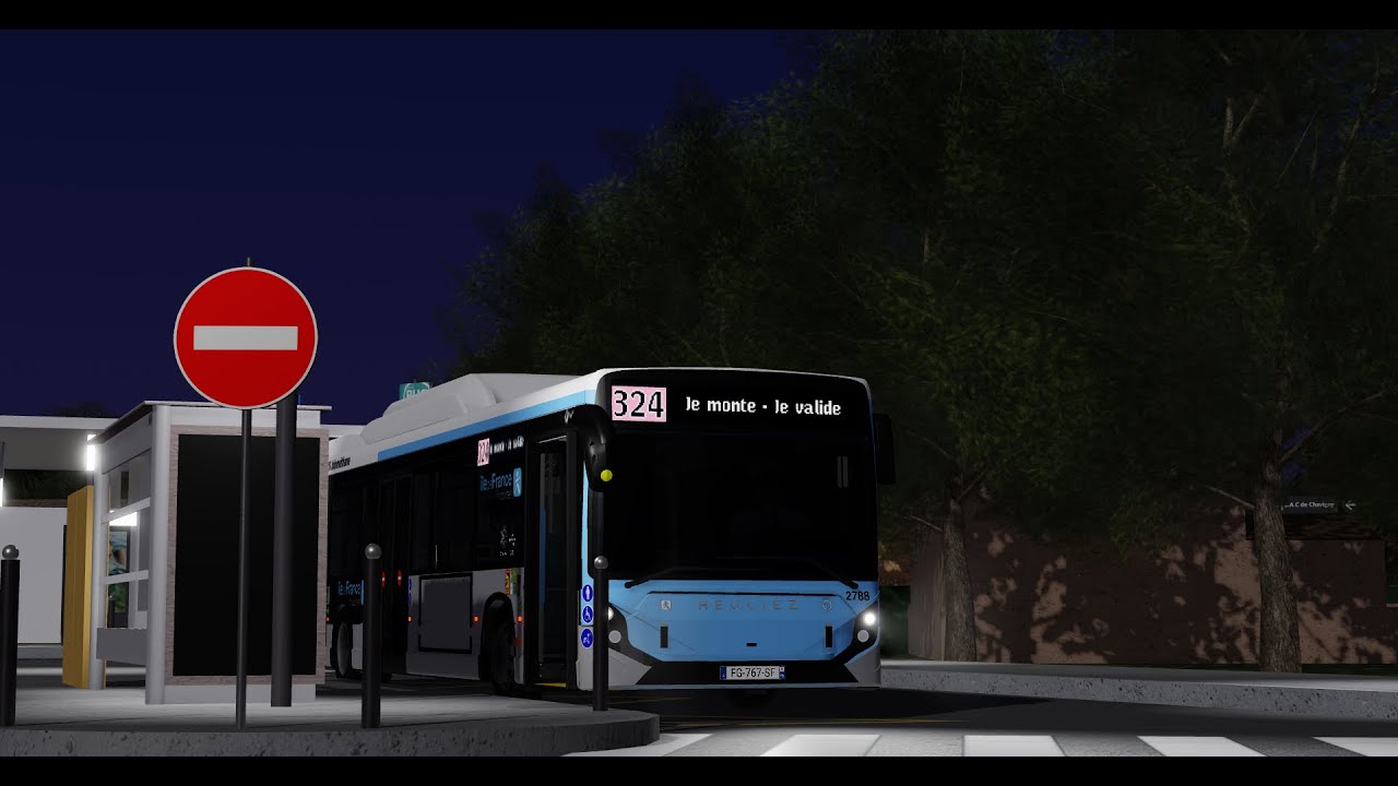 [RATP AMV] Heuliez GX337 GNV NF - Ligne 324