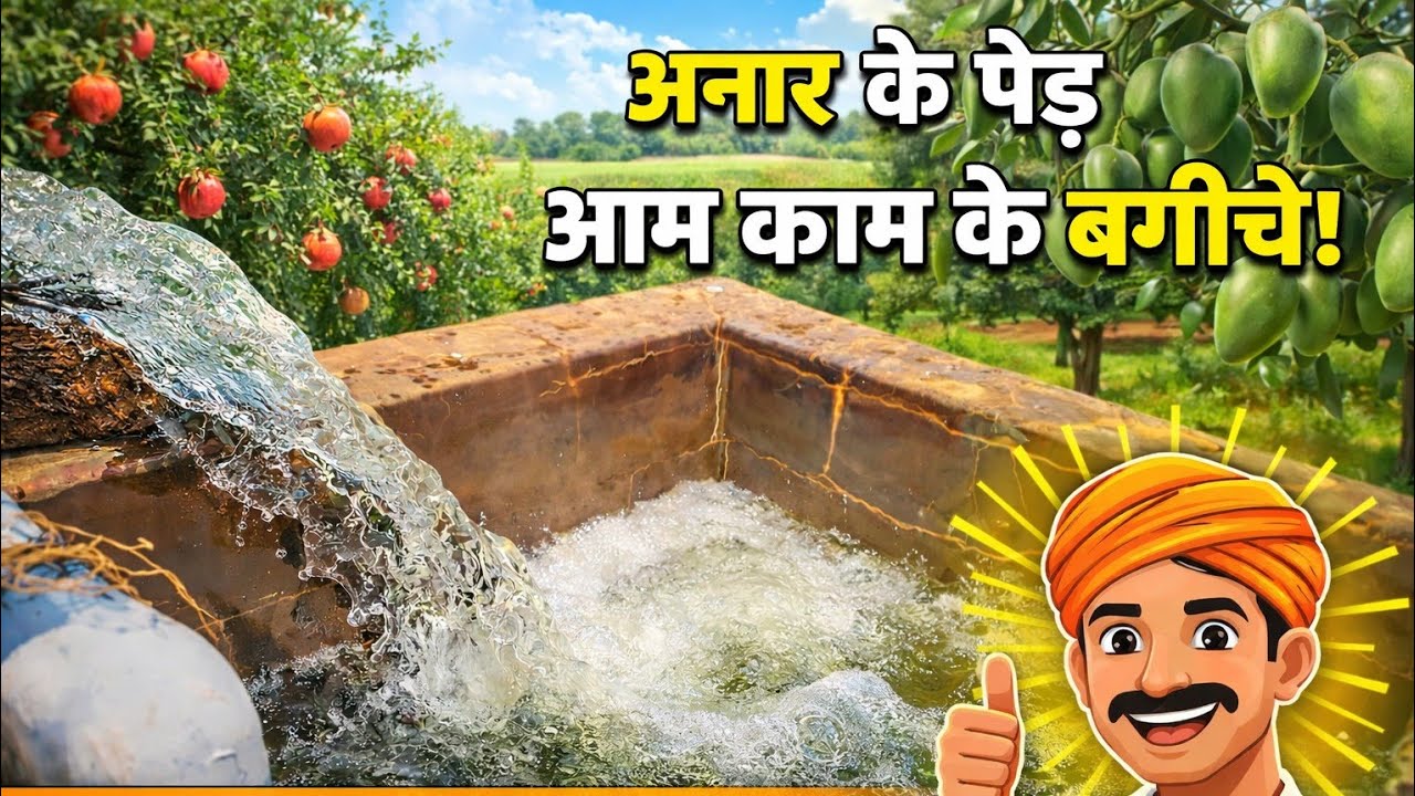 अनार के पेड़ और आम के बागीचे 🌳 | गांव की सच्ची जिंदगी | Khet Ki Life #video #viral #trending #vlog 