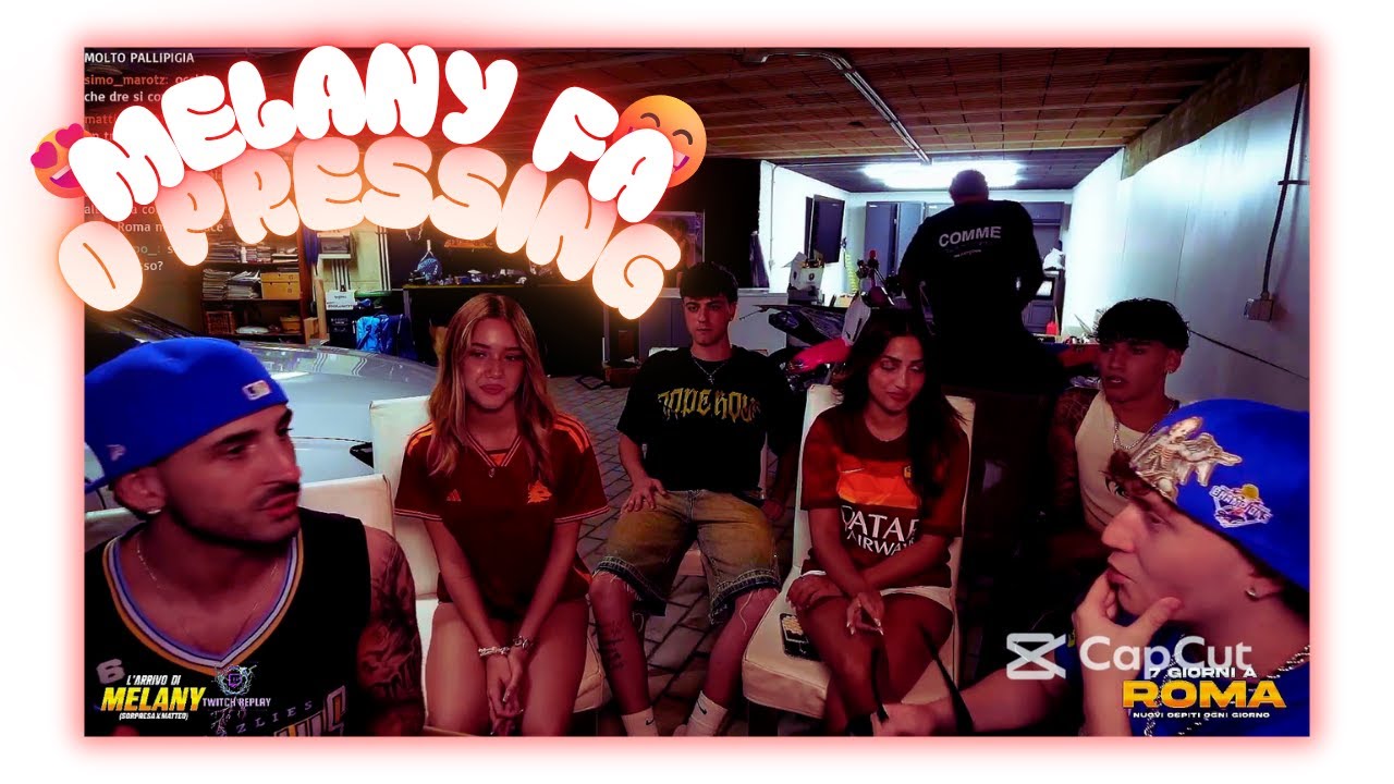 💓​😍​MELANY MUSILLO ARRIVA IN VILLA DAL @ilrossopiubellodiyoutube A ROMA 🤸‍♀️​💜​ #ilrosso #clips