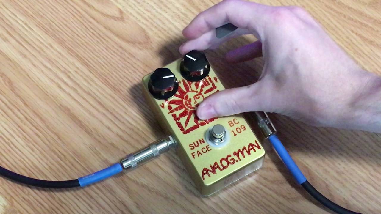 AnalogMan SunFace BC109 Demo