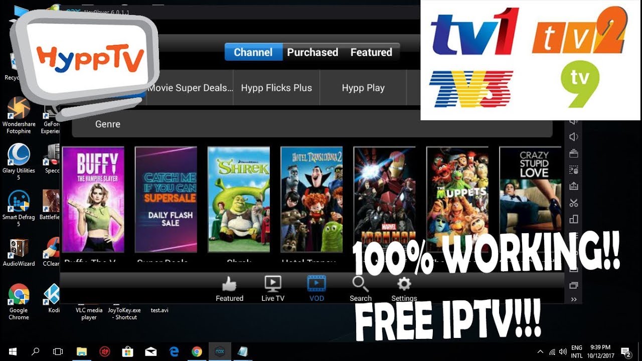 HyppTV Everywhere apk  ( 100% Working ) - NEW UPDATE FOR TVBOX APRIL 2018