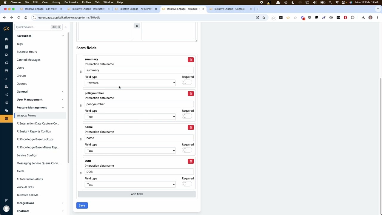Talkative AI Data Capture | Automate Data Collection from Customer Interactions