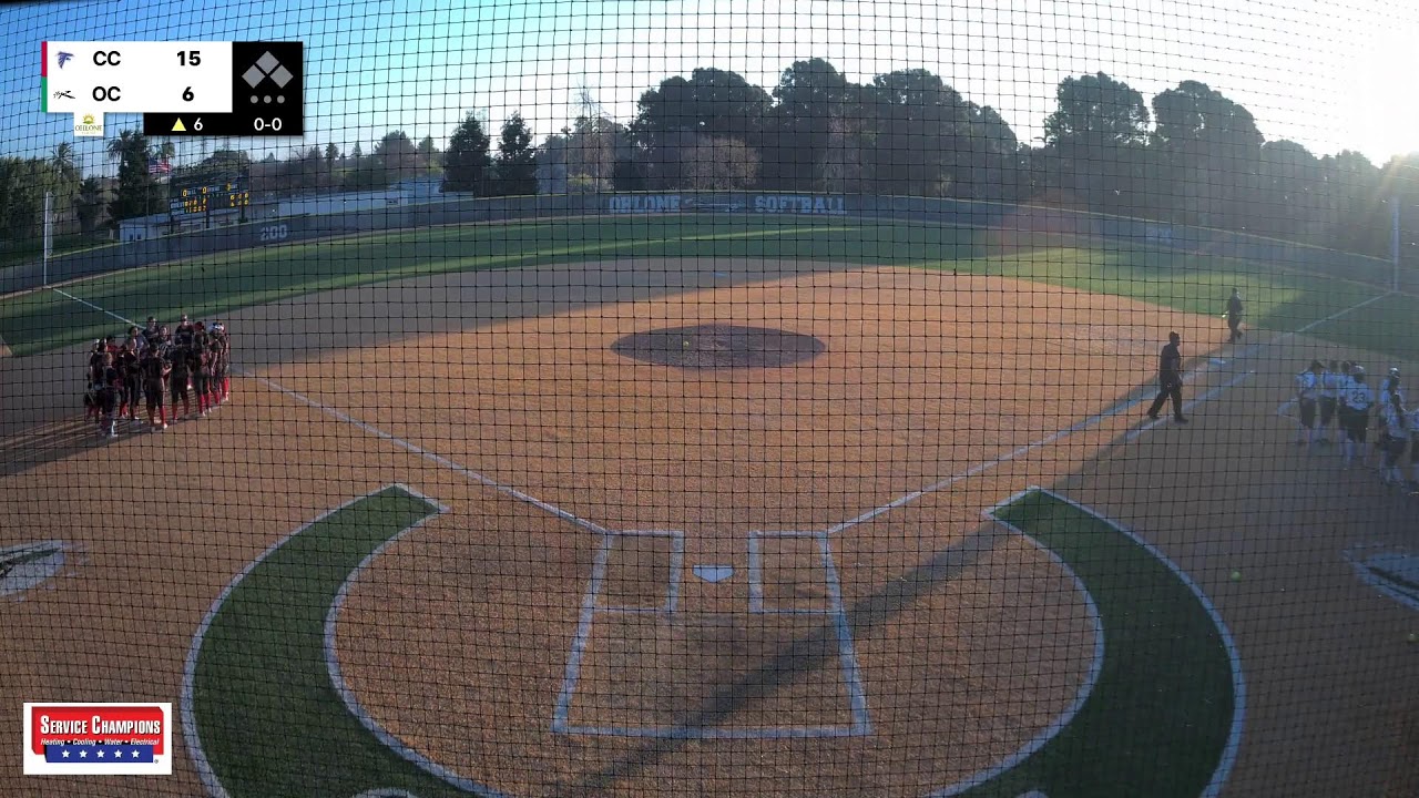 Ohlone Softball vs. Coalinga College Game2