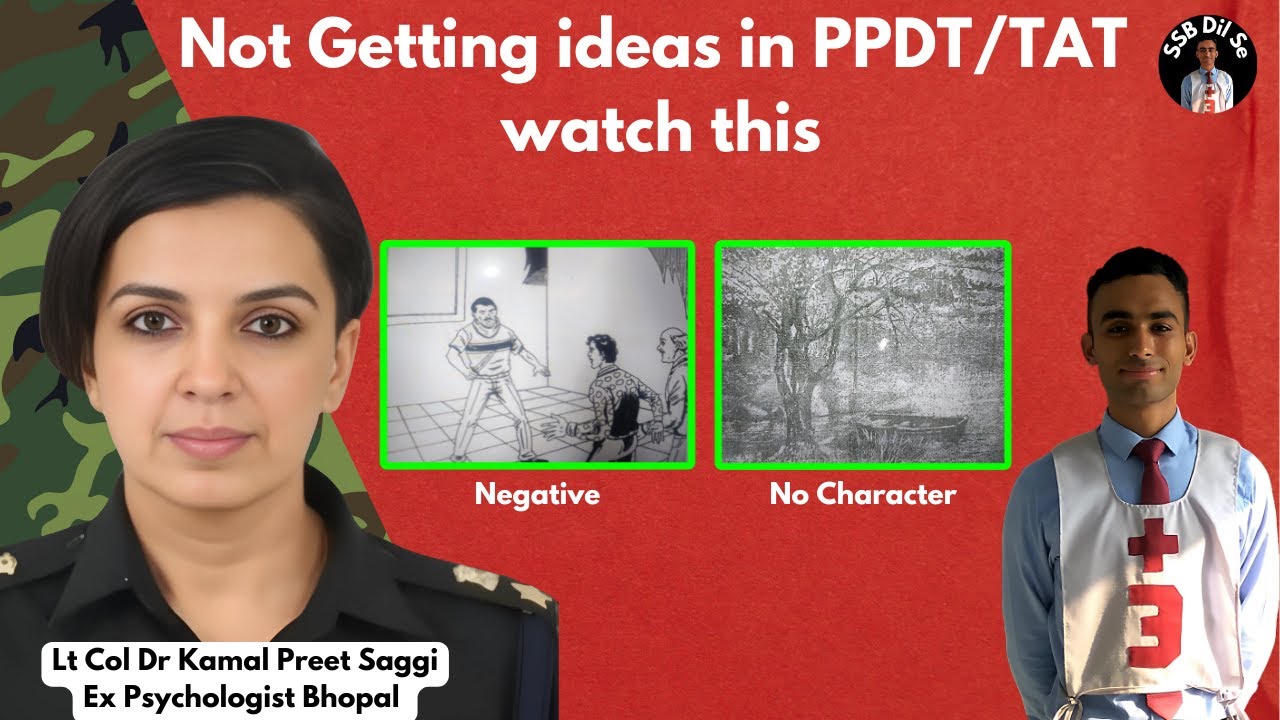 PPDT/ TAT Stories on Most Difficult Pictures  | Lt Col Dr. Kamalpreet Saggi | SSB Dil Se