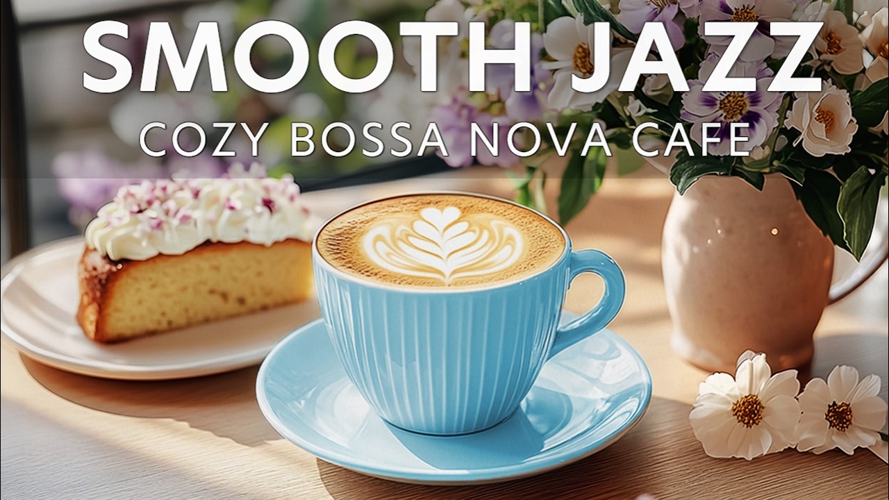 Smooth Jazz & Cozy Bossa Nova Cafe ☕ Relaxing Instrumental Music for Warm Mornings