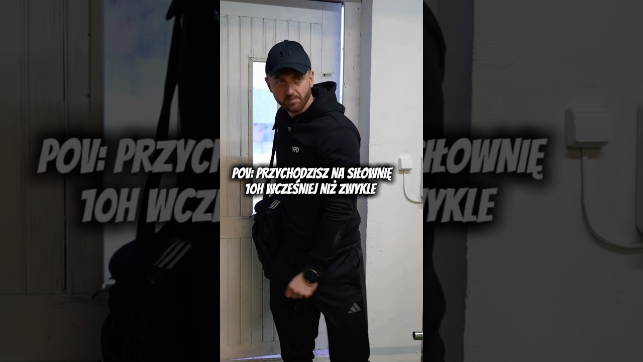 Gdy przychodzisz na siłownię 10h wcześniej niż zwykle #gym #gymtok #trening #smieszne #silownia